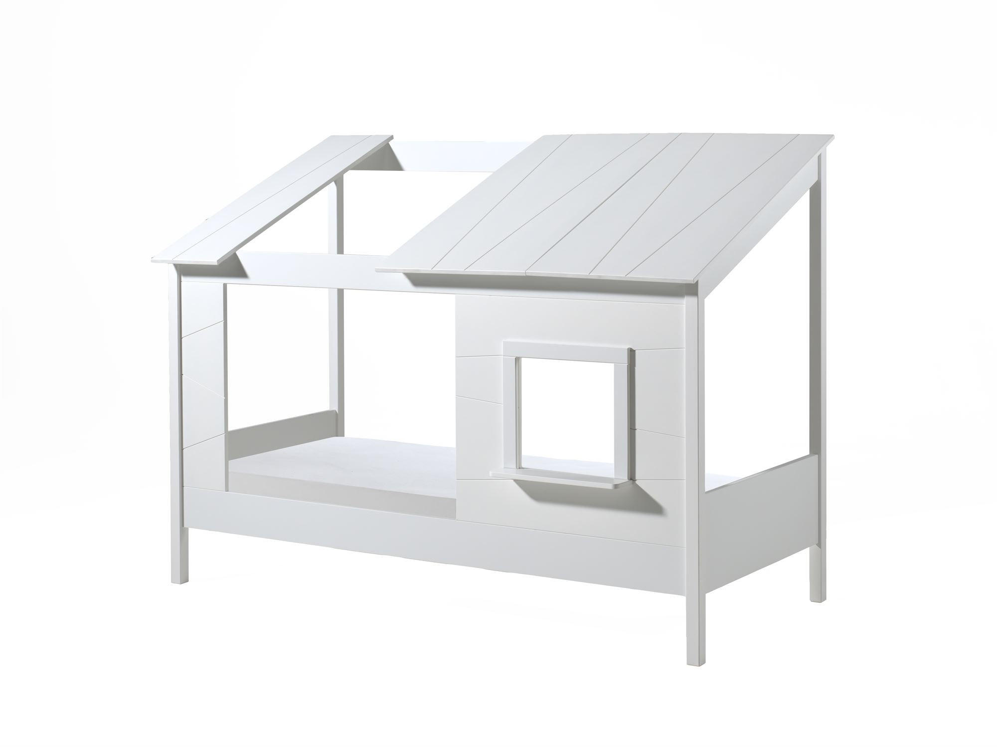 58aufmkessel Hausbett Weiß 90x200 cm