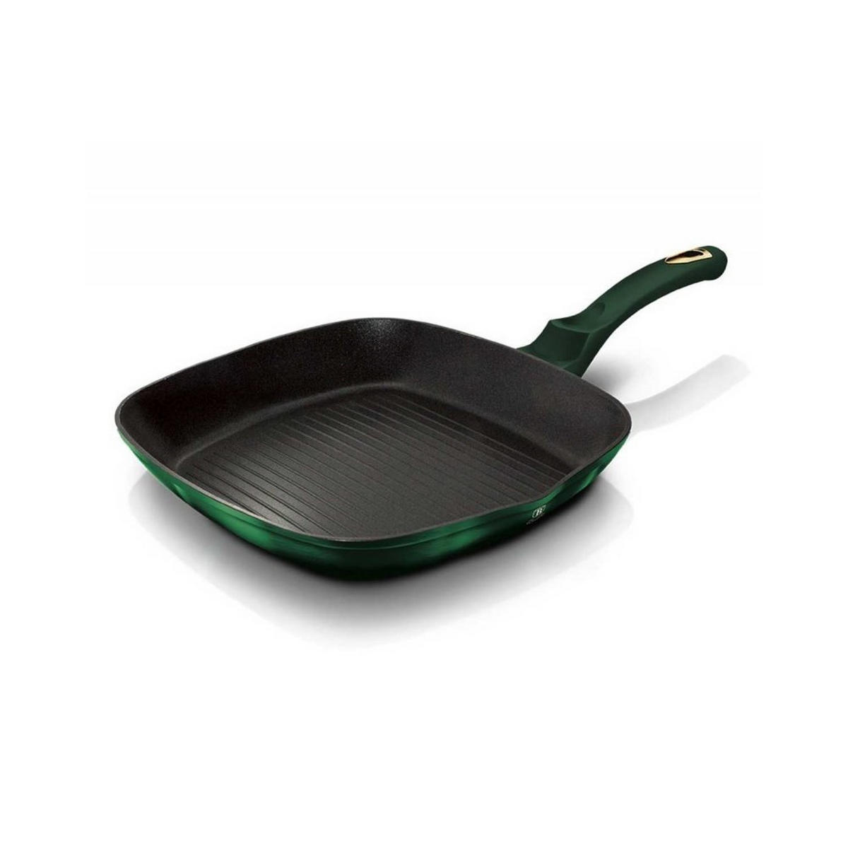 TITAN-GRILLPFANNE 28 cm Emerald 30025 - Grün, Glas (28/28/4.5cm) - Berlinger Haus