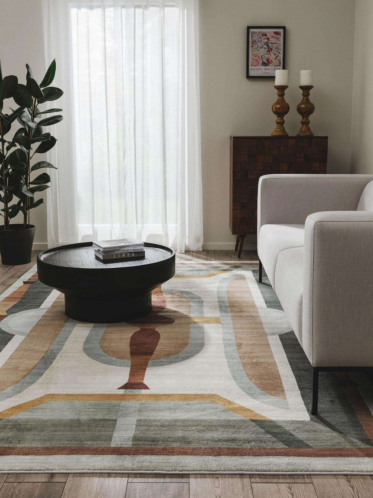 PRATELNÝ koberec Mara Vícebarevné 200x300 cm - různobarevná, textil/umělá hmota (200/1cm) - KUNSTLOFT