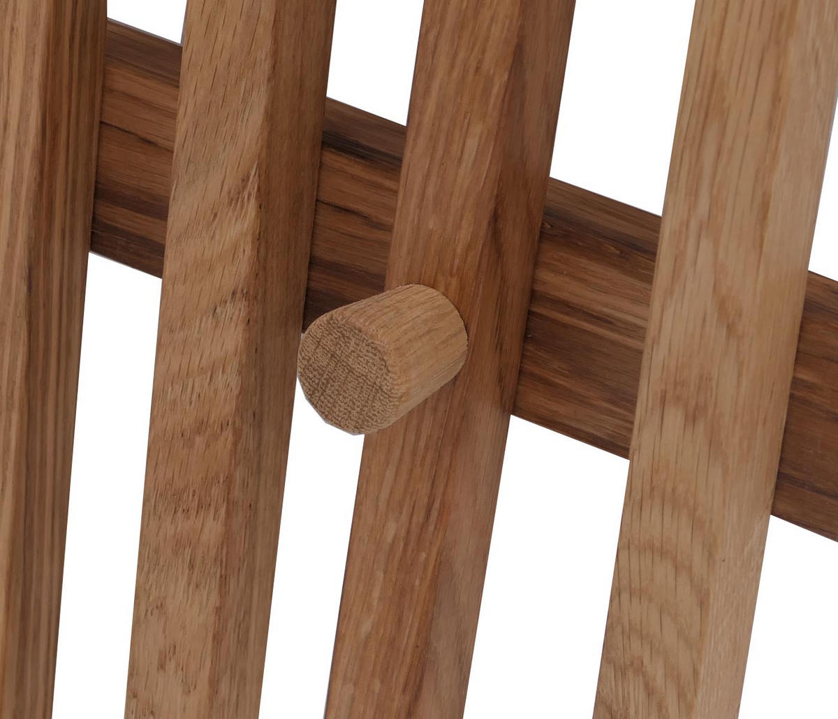 GARDEROBENPANEEL Eiche Dekor - Eichefarben, Holz (38/40/12cm) - Jamb