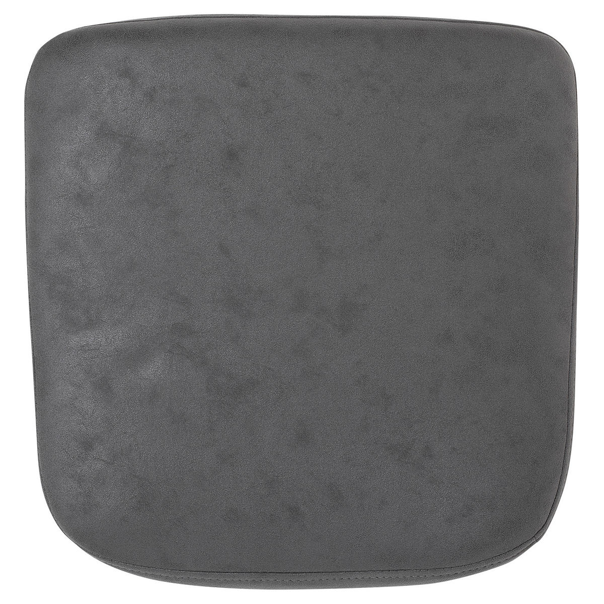 ESSZIMMERSTUHL Kunstleder Grau Yorkville - Grau, Holz/Textil (56/82/46cm) - Beliani
