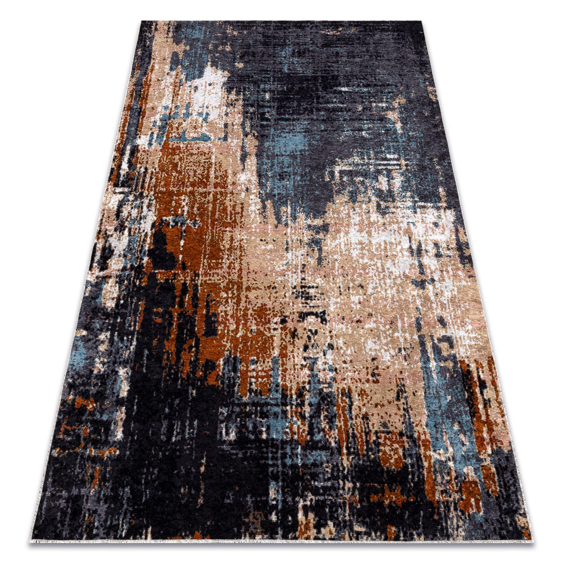 TEPPICH Miro 120/170 cm - Blau, Textil (120/170cm) - rugsX