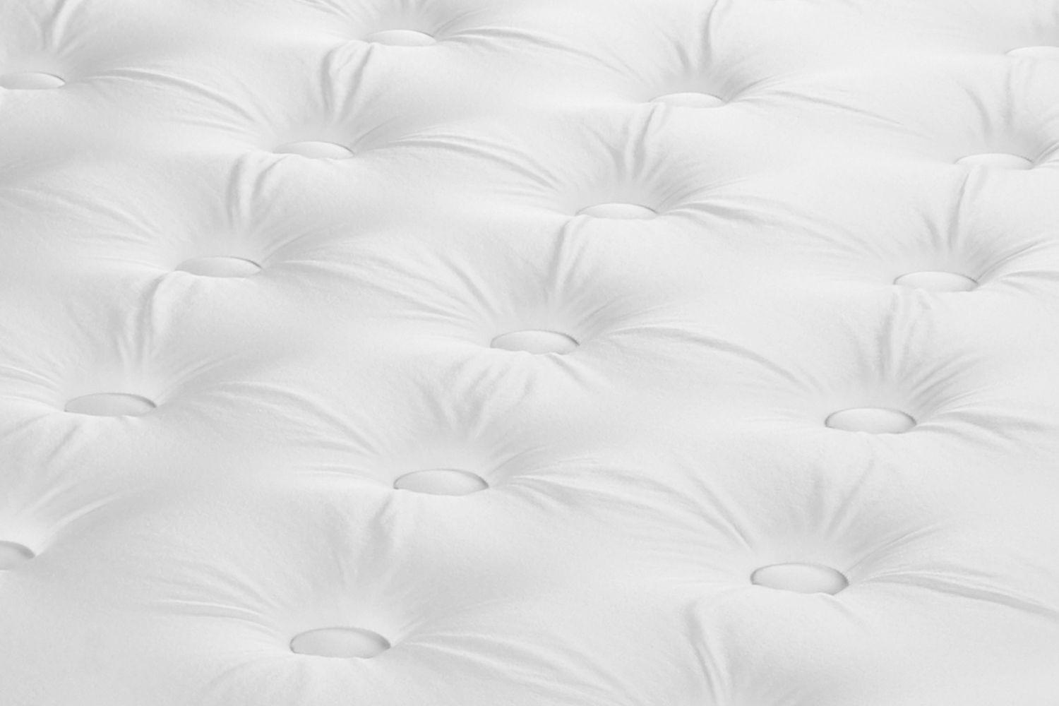 MATRATZE Buckingham Memory-Schaum 70 x 220 cm h1 - Weiß, Textil (70/220cm) - ROYAL PALACE BEDDING