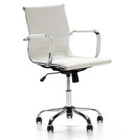 SCAUN ROTATIV Croma cu funcție de pat, alb - alb, blană (62/91/54cm) - VS Venta-stock