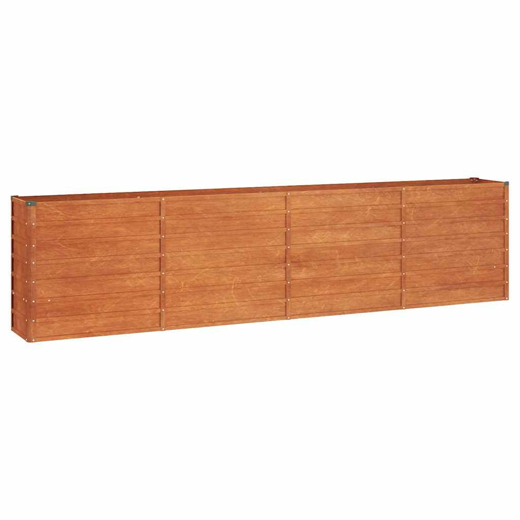 HOCHBEET Rostig 320/40/77 Cm Cortenstahl - Rostfarben, Metall (40/77/320cm) - vidaXL
