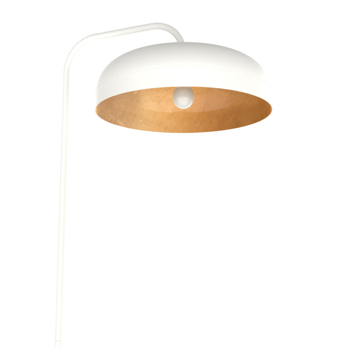 STEHLEUCHTE - Goldfarben, Metall (40/40/165cm) - Lumicom