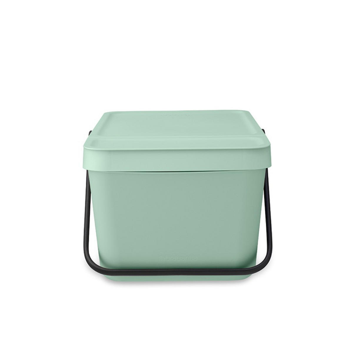 ABFALLSAMMLER Stapelbarer Mit Tragegriff 20 Liter Kunststoff Jade - Grün, Kunststoff (28/22.5/45cm) - PROREGAL