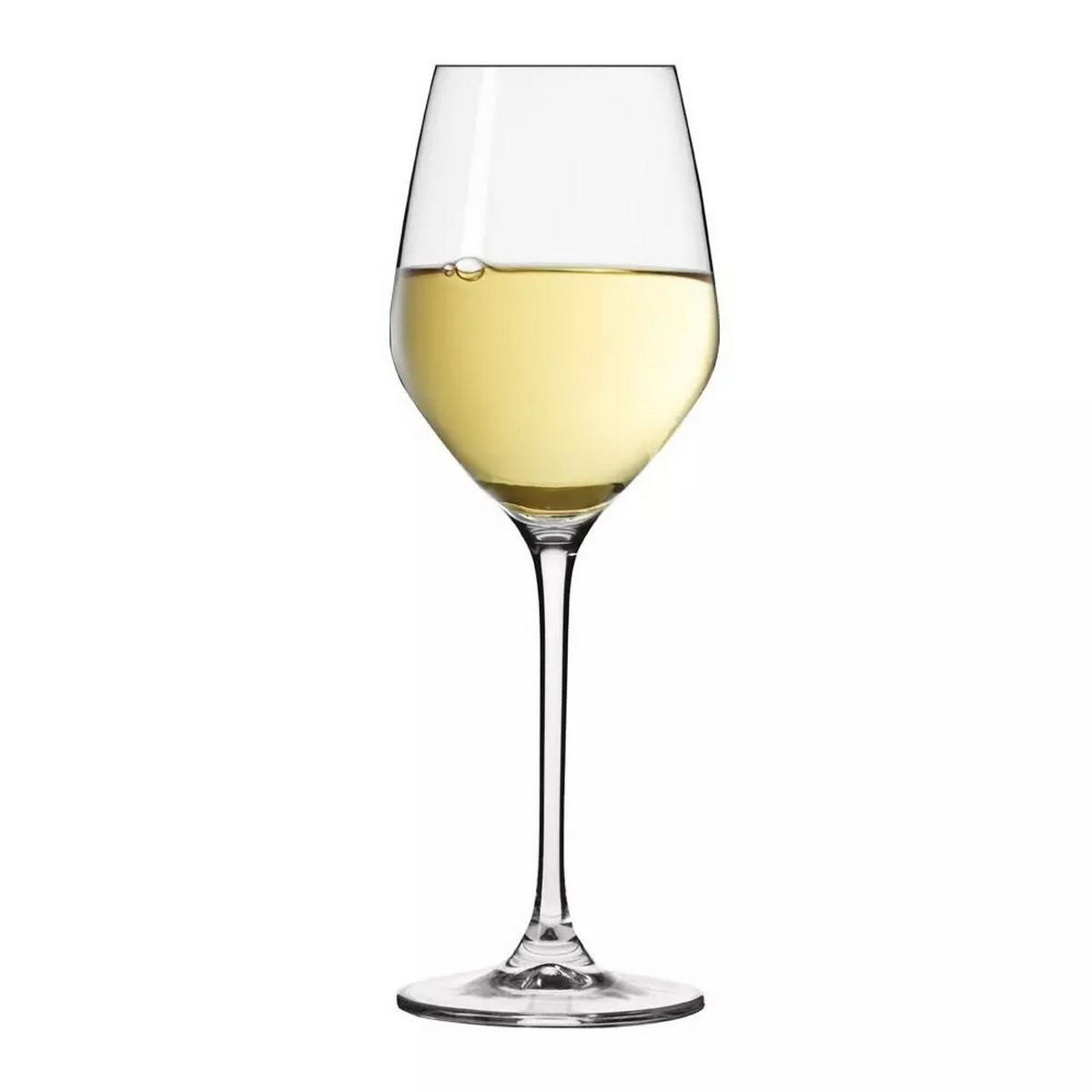 WEISSWEINGLÄSER 6er-Set 340 ML - Transparent, Glas (0.34L) - Krosno Glass