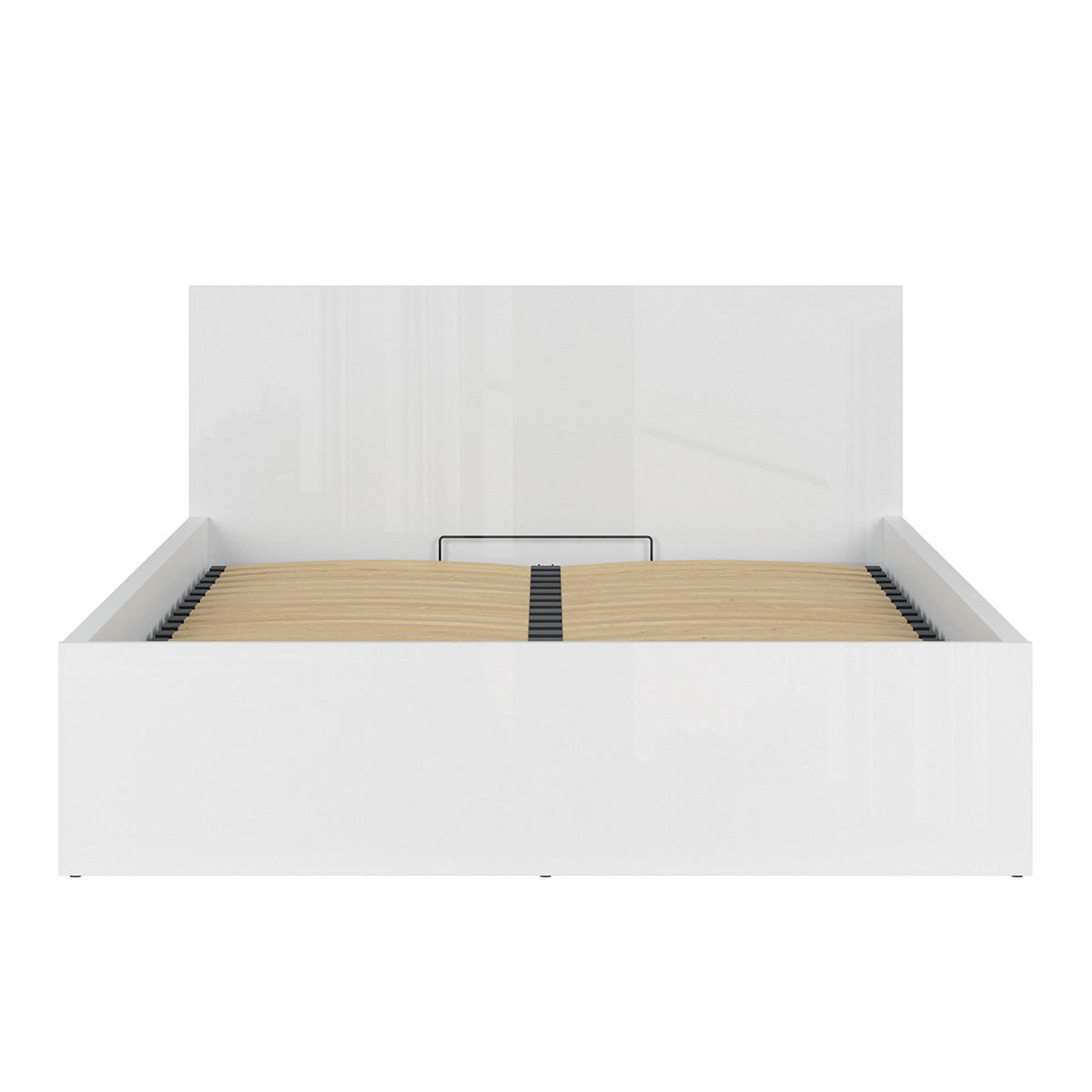 BOXBETT 160/200 Edwin Weiß - Weiß, Holzwerkstoff (160/200cm) - Petits-meubles