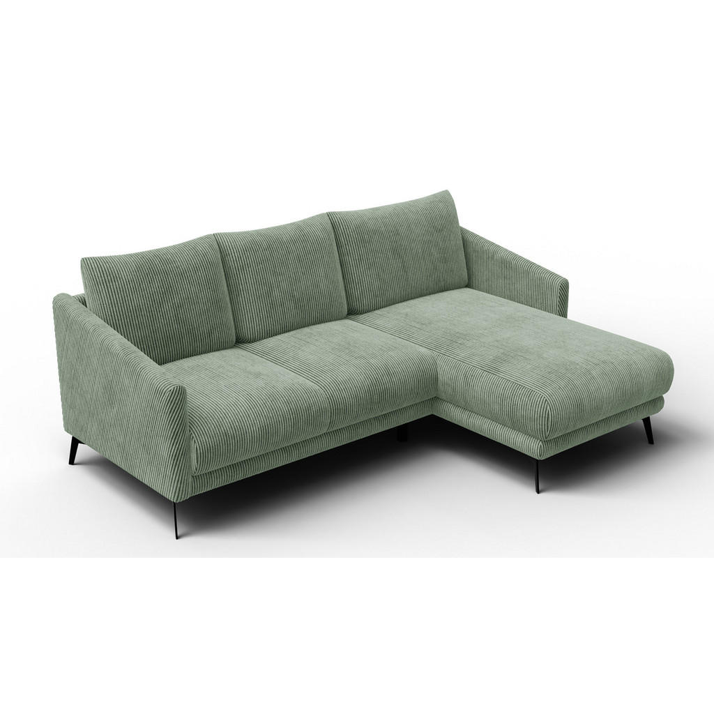 Thumbnail - Courtois Laville Ecksofa, Mintgrün, Textil, L-Form, 221x156 cm, Wohnzimmer, Sofas & Couches, Wohnlandschaften, Ecksofas