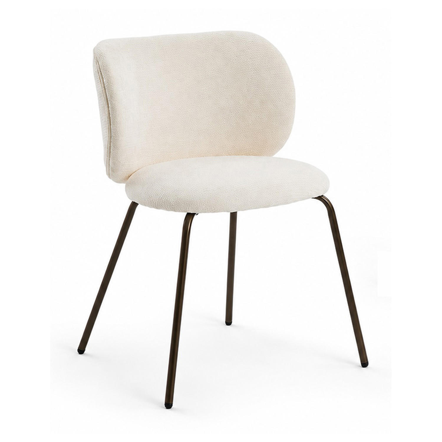 Meubles Cosy Stuhl Grau 52x80x58 cm