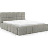 POLSTERBETT Salerno - Grau, Textil (120/200cm) - Meblini