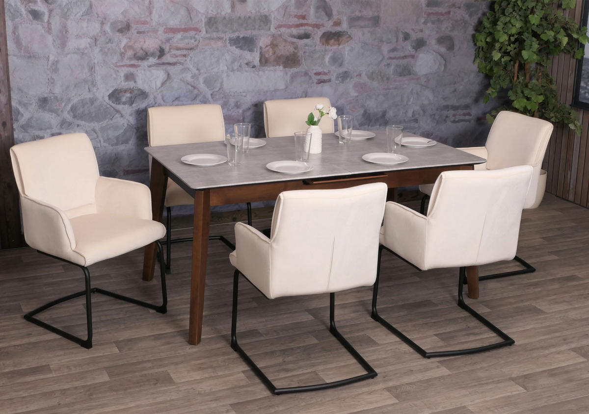 FREISCHWINGER Beige - Beige, Textil (54/89/58cm) - MCW