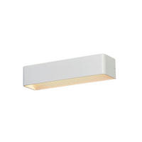 WANDLEUCHTE Quadra, Weiß, 37cm, Dimmbar - Weiß, Metall (37/37/10cm) - KOSILUM