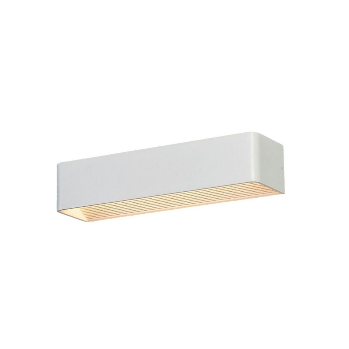 WANDLEUCHTE Quadra, Weiß, 37cm, Dimmbar - Weiß, Metall (37/37/10cm) - KOSILUM