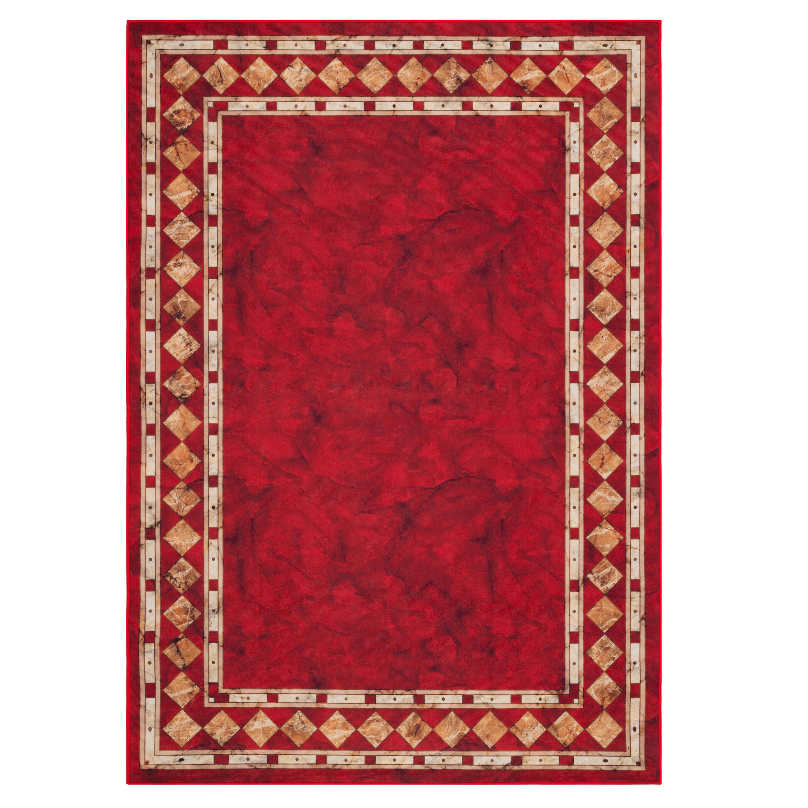 TEPPICH NORA Rot 140/200 cm - Rot, Textil (140/200cm) - Tapiso
