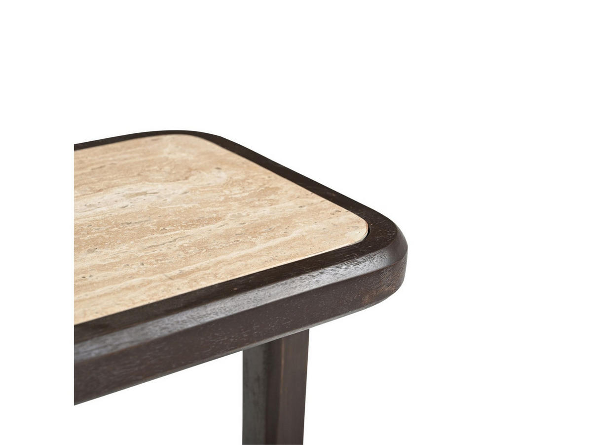 BEISTELLTISCH Arvid Mangoholz 39 cm / 29 cm Braun - Braun, Holz (29/39/58cm) - Villa Möbel