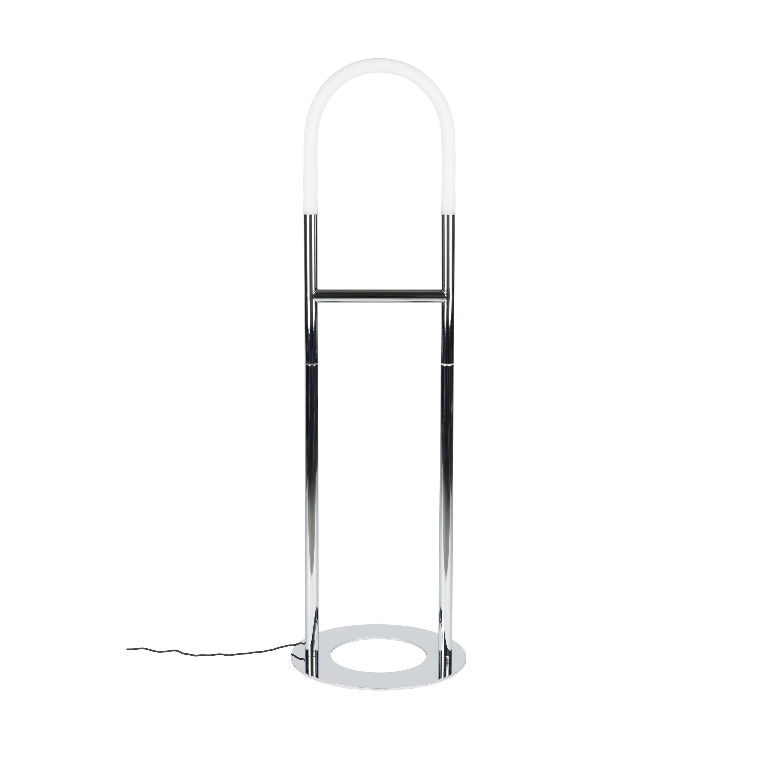STEHLAMPE Arch Chrom - Silberfarben, Metall (40/40/135cm) - Zuiver