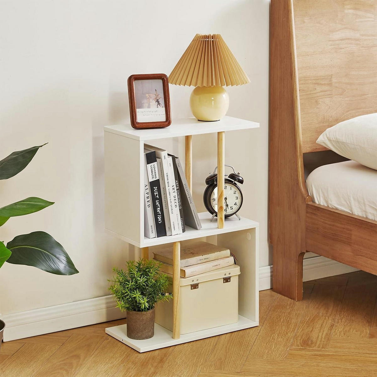BEISTELLTISCH 60 cm hoch Weiß - Weiß, Holzwerkstoff (40/20/60cm)