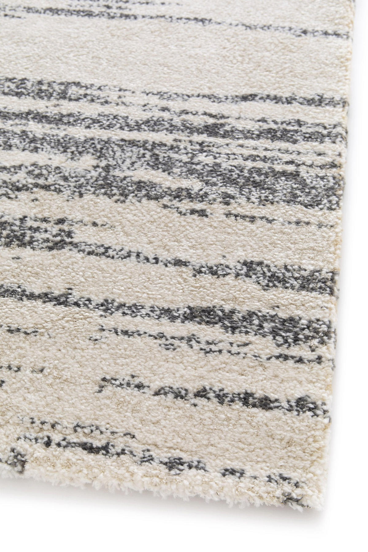 TEPPICH ultraweich Design grau - Grau, Textil (160/230cm) - AFK Living