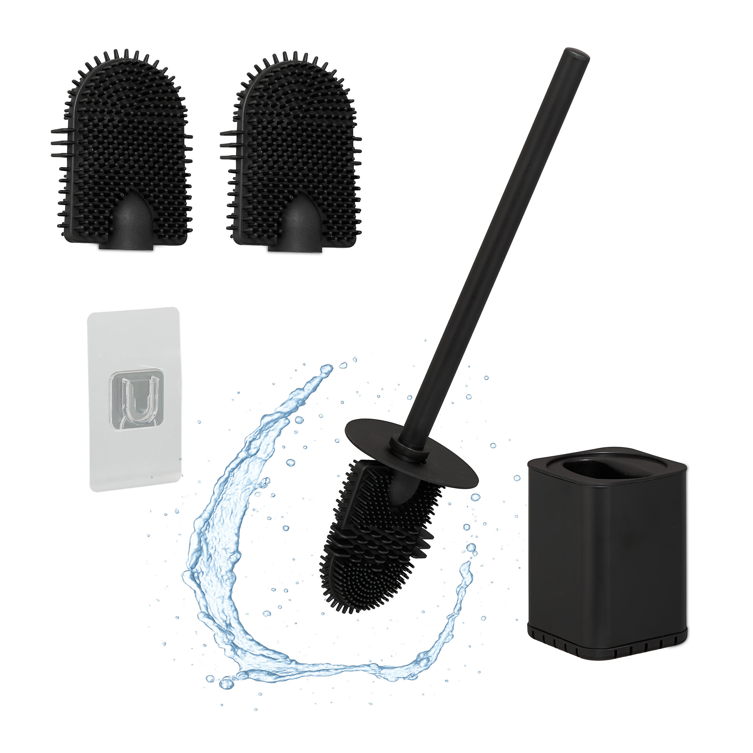 PERIE Neagra WC montare pe perete