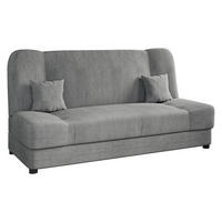 SCHLAFSOFA Jonas Cord - Grau, Holz/Textil (195/86/87cm) - MIRJAN24