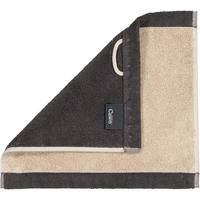 HANDTÜCHER LIFESTYLE SPLASH 7071 LEINEN/BASALT - 37 - Beige, Textil (30/30cm) - Cawoe