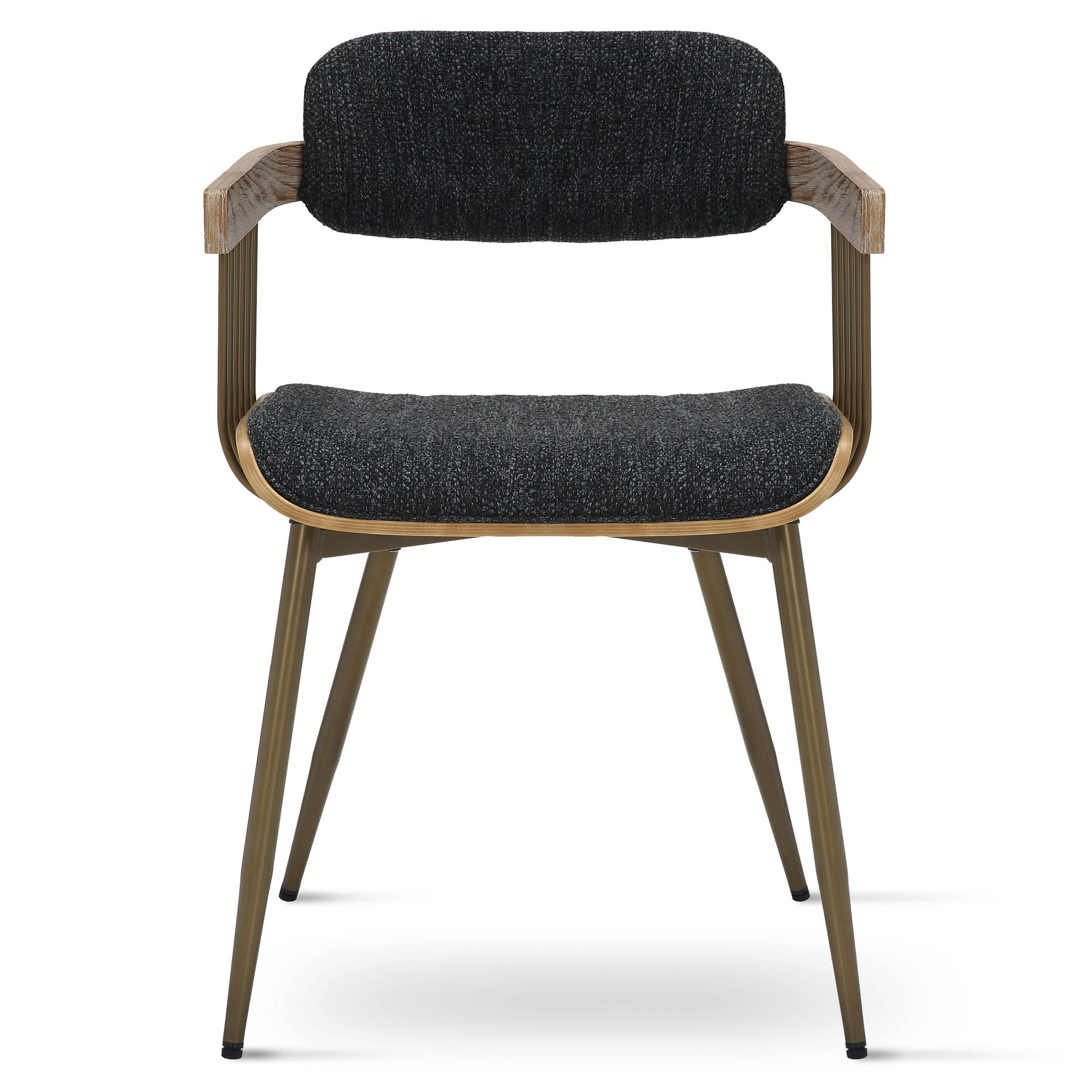 STUHL Massivholz 51 x 53 x 78 cm schwarz POLSTERSTÜHLE #02 - Schwarz, Holz (51/78/53cm) - Massivmoebel24