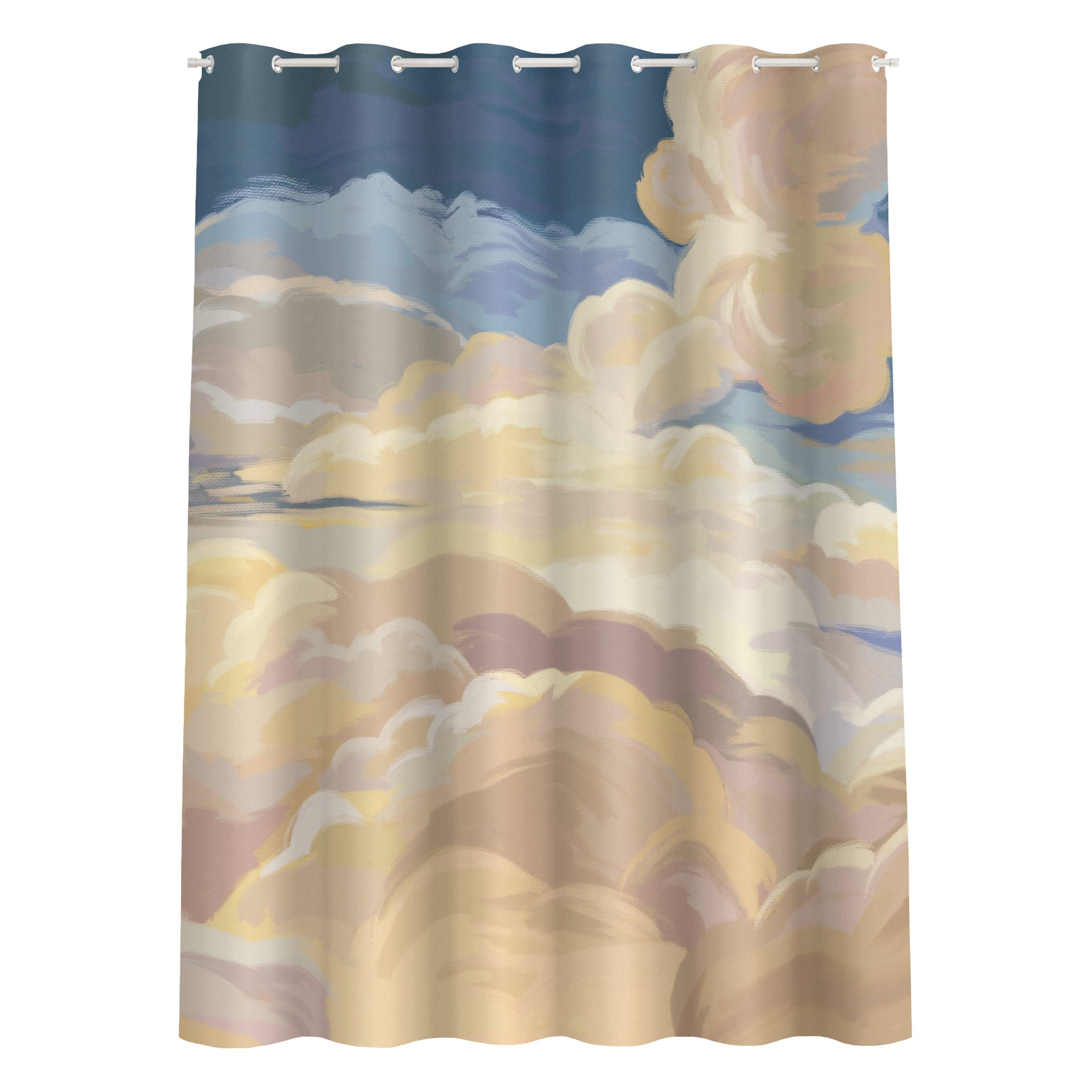 Bilderwelten Duschvorhang Beige 200x180 cm