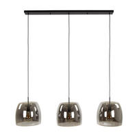 HÄNGELEUCHTE Drift Grau 35/145/ 150 cm - Grau, Glas (35/145/150cm) - Hoyz Collection