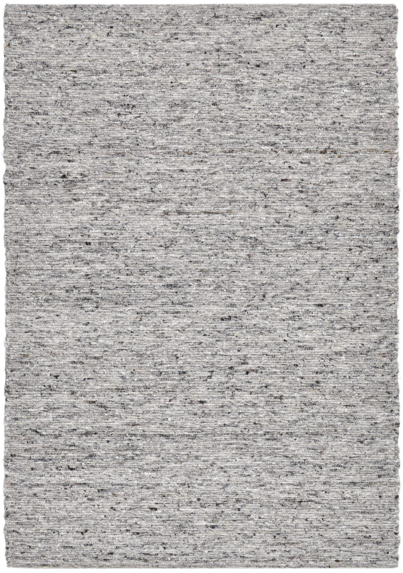 HANDWEBTEPPICH Anden 70x130 cm - Dunkelgrau, Textil (70/130cm) - Rug and Roll