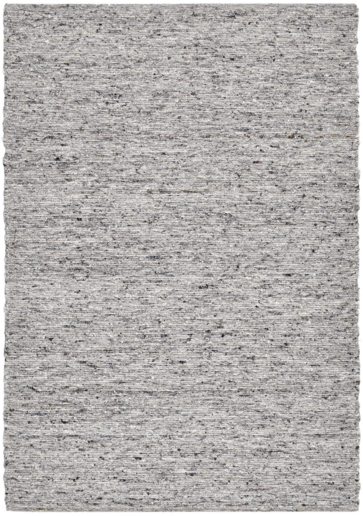 HANDWEBTEPPICH Anden 70x130 cm - Dunkelgrau, Textil (70/130cm) - Rug and Roll