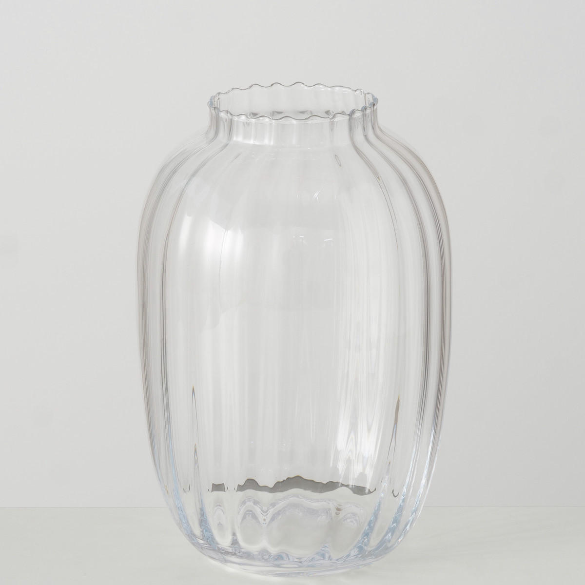 VASE Glas Trial 19 cm - Transparent, Glas (18/28cm) - Boltze Home
