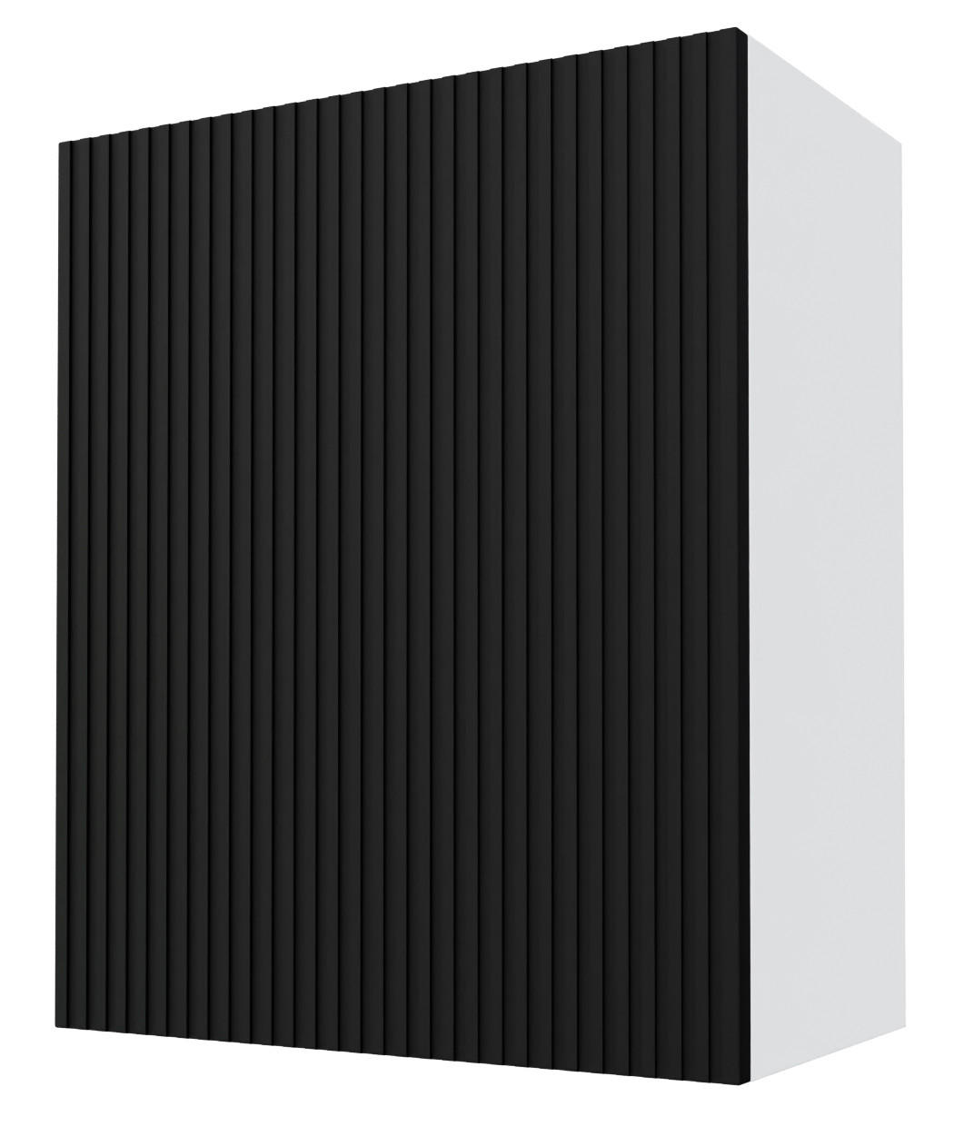 KÜCHENHÄNGESCHRANK Lamello W2/60 Schwarz Matt / Weiß 60 / 32,5 / 72cm - Schwarz/Weiß, Holz/Holzwerkstoff (60/72/32.5cm) - Feldmann-Wohnen