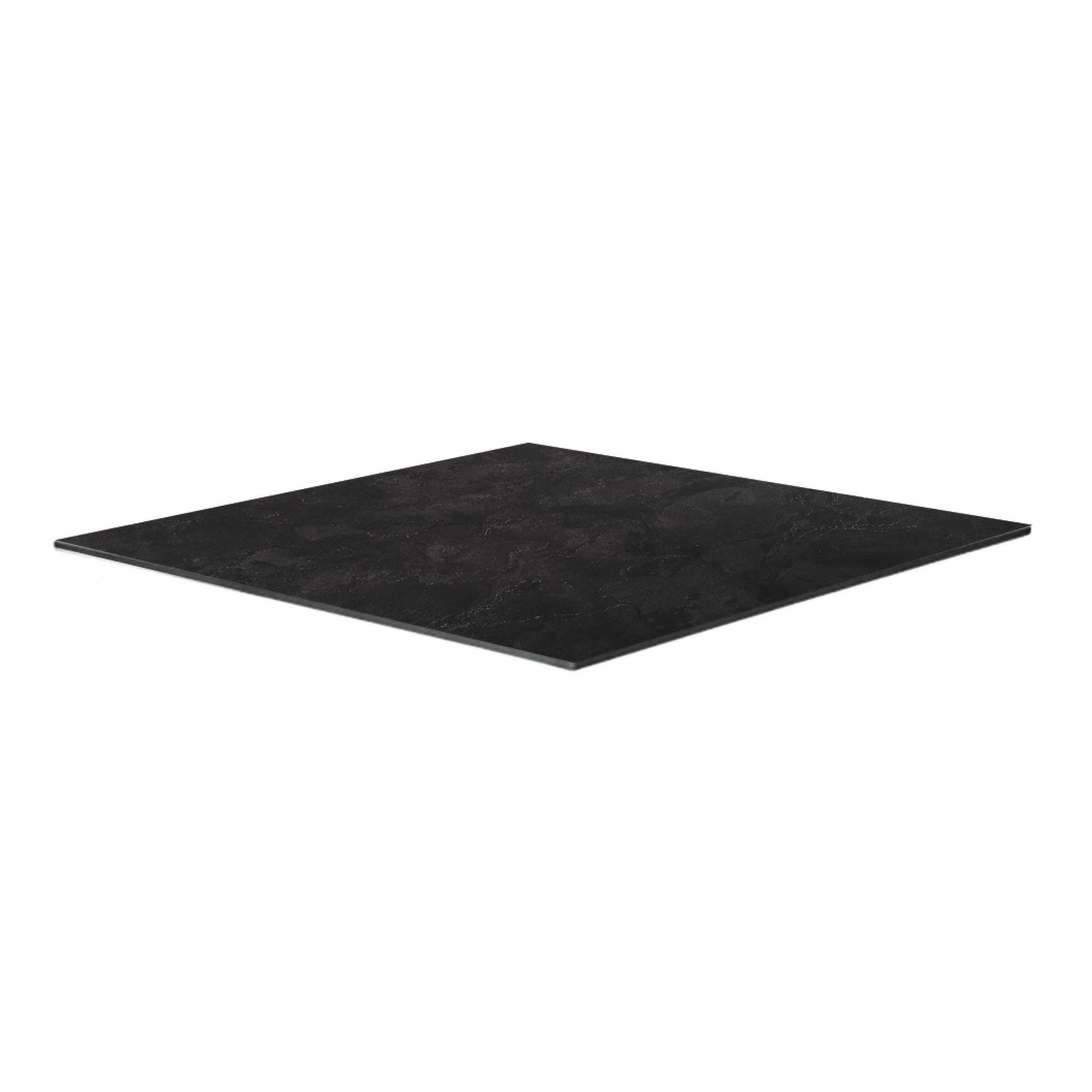 TISCHPLATTE 60 x 60 cm, Schiefer - Grau, Holzwerkstoff (60/60/1.25cm) - Oviala