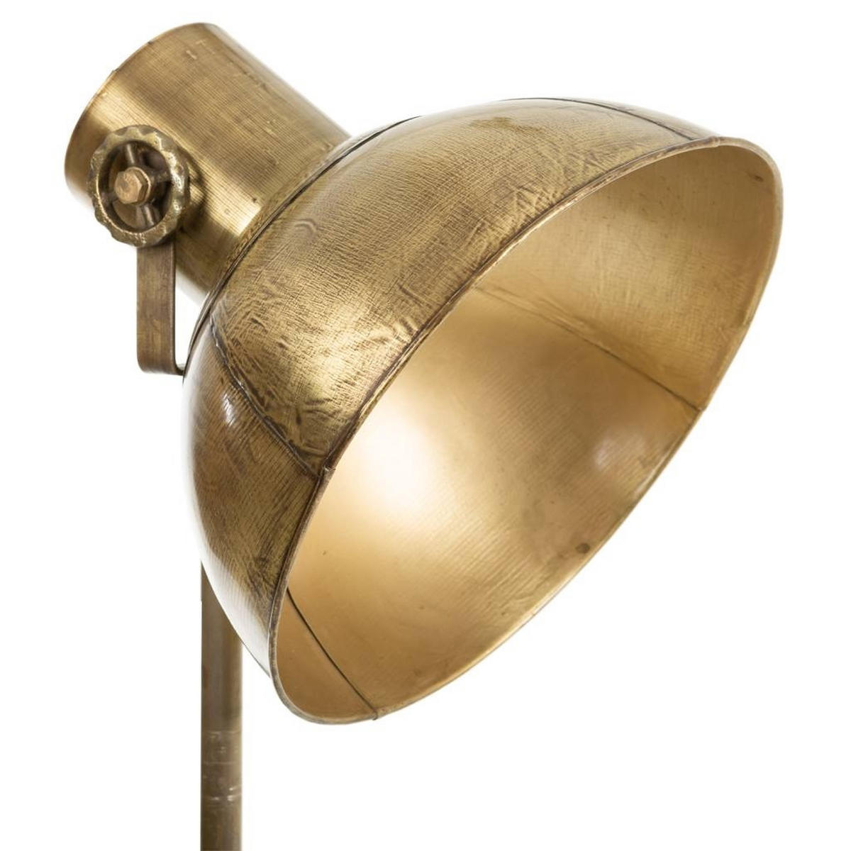 STEHLAMPE aus Metall, 59x161cm - Goldfarben, Metall (161/59/59cm) - Wanderlust