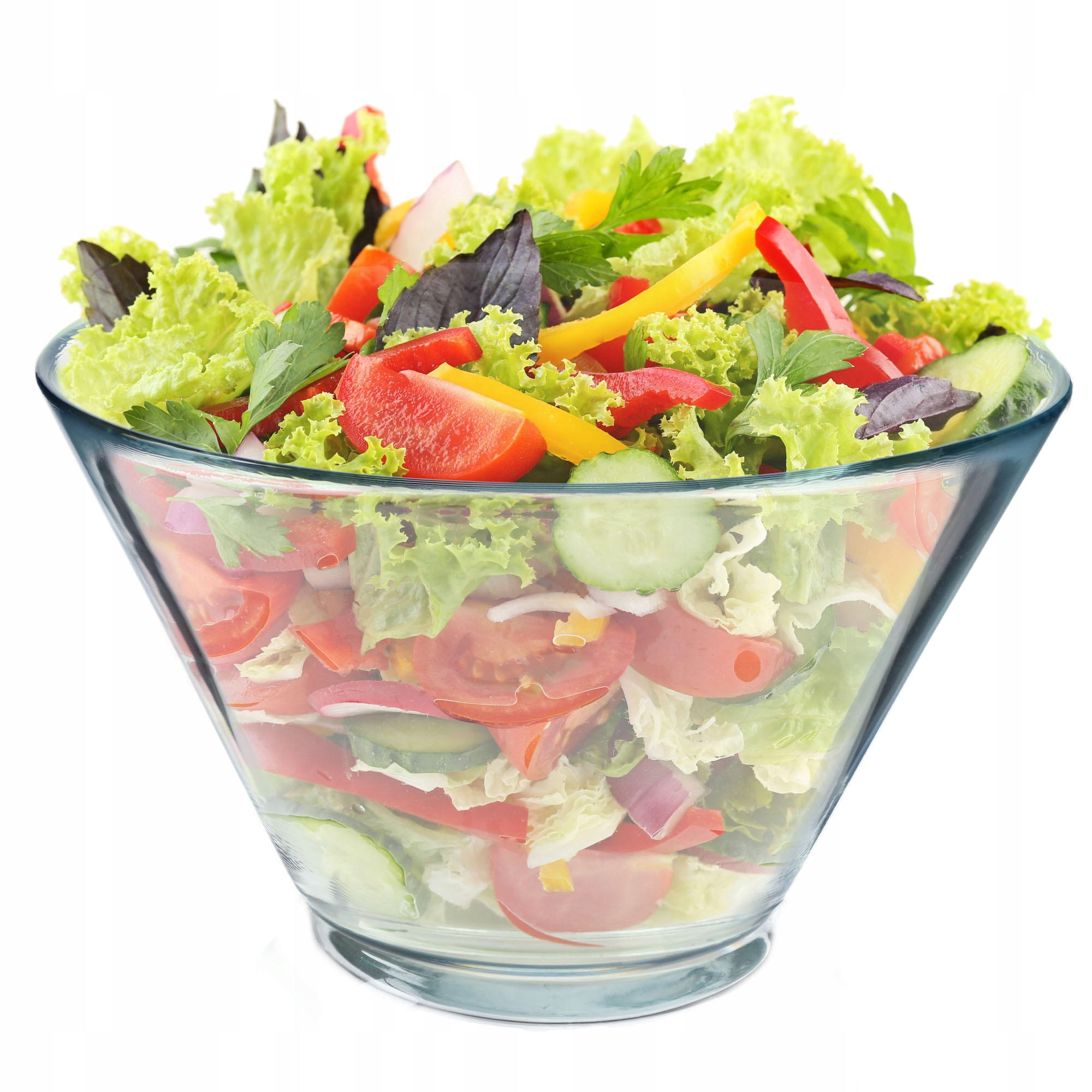 SALATSCHÜSSEL für Snacks, 17 cm, 1 Stück - Transparent, Glas (17cm) - KADAX