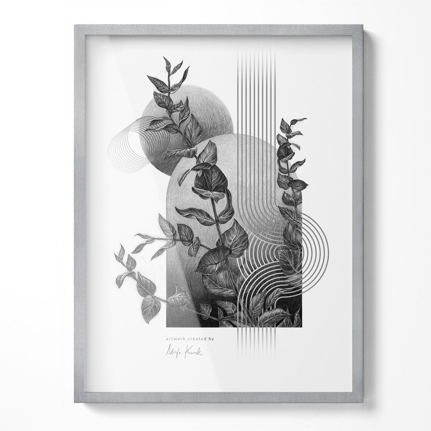 BILDERRAHMEN - Goldfarben, Kunststoff (60/80/1.5cm) - Wallfluent