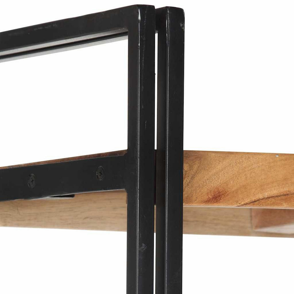 BÜCHERREGAL 5 Fächer 60/30/180 Cm Akazie Massivholz - Braun, Holz (30/180/60cm) - vidaXL