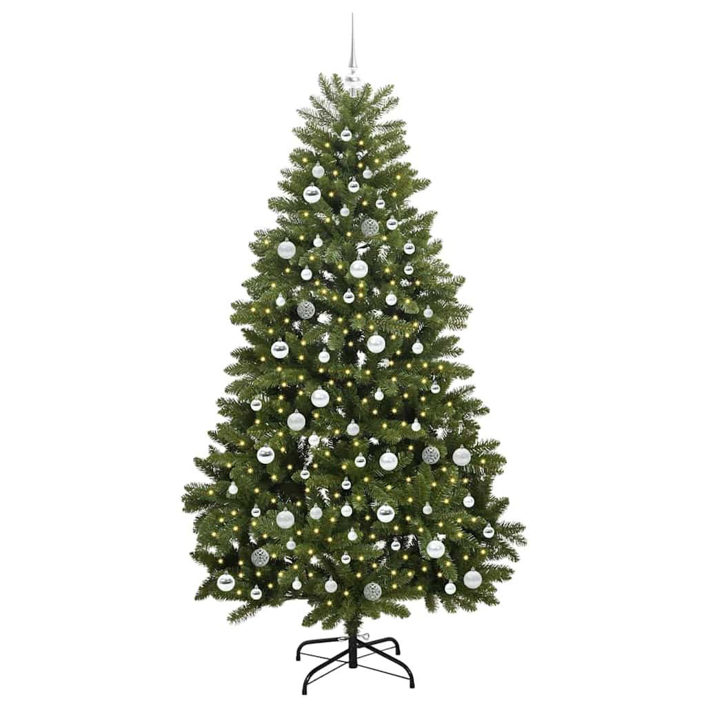 vidaXL Weihnachtsbaum Grün 210 cm