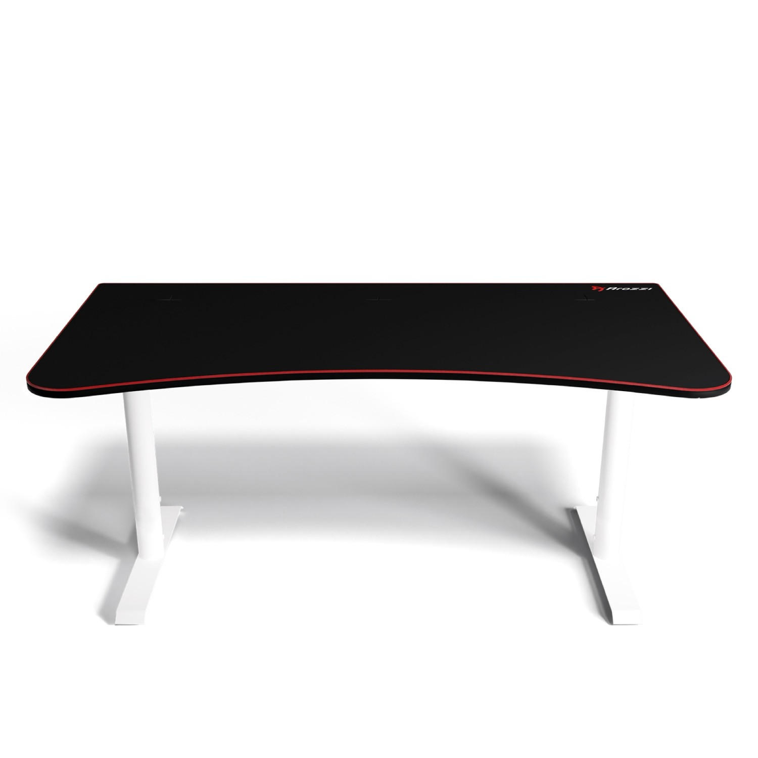 GAMINGTISCH Arena 160/82/71-81 cm Weiß - Weiß, Metall (82/160/71cm) - Arozzi