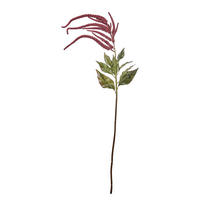 KUNSTBLUME Florista Hirse/Millet - Rot, Kunststoff (110cm) - Butlers