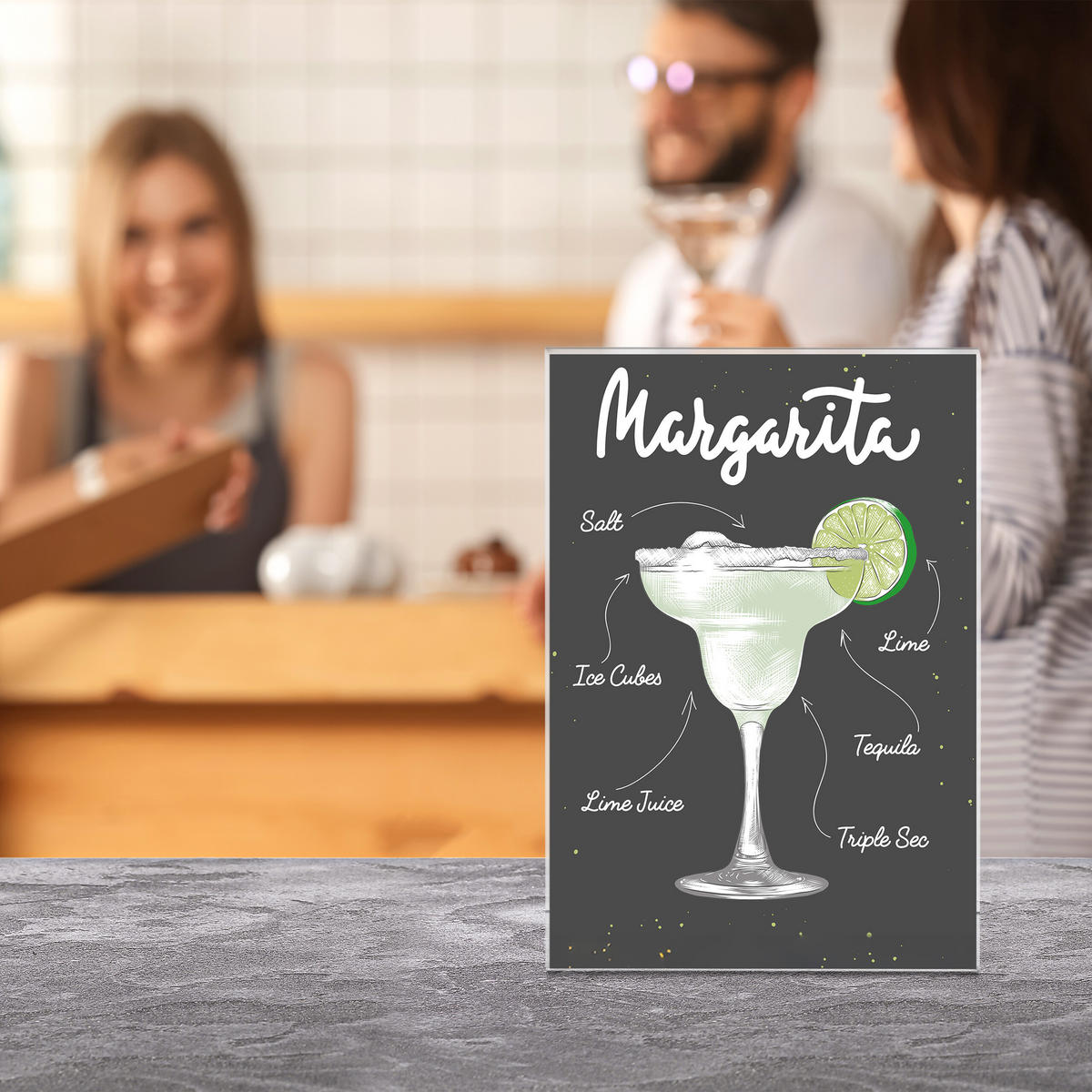 5XSTOLOVÝ stojan - priehľadné, plast (21/30.5/8cm) - Relaxdays