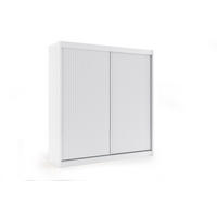 KLEIDERSCHRANK RYFLOX - 200 - Weiß - Weiß, Holzwerkstoff (200/215/61cm) - ALTDECOR