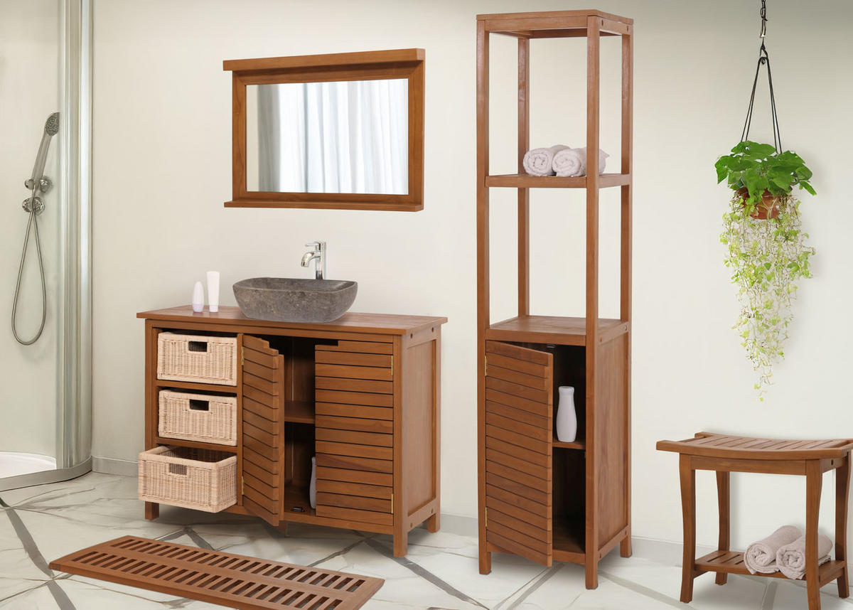 REGAL Braun - Braun, Holz (40/180/40cm) - MCW