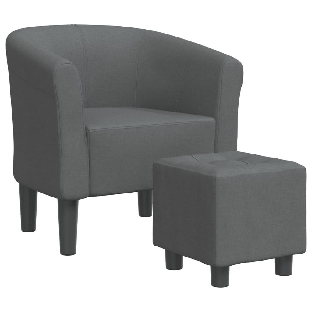 vidaXL Clubsessel Grau 56x68x70 cm