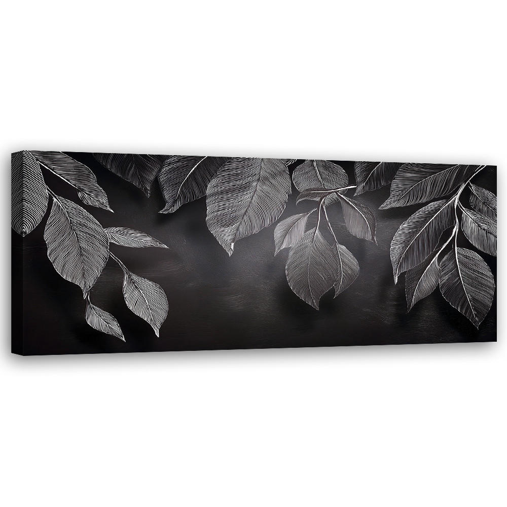 Feeby Wandbild Grau 90x30 cm
