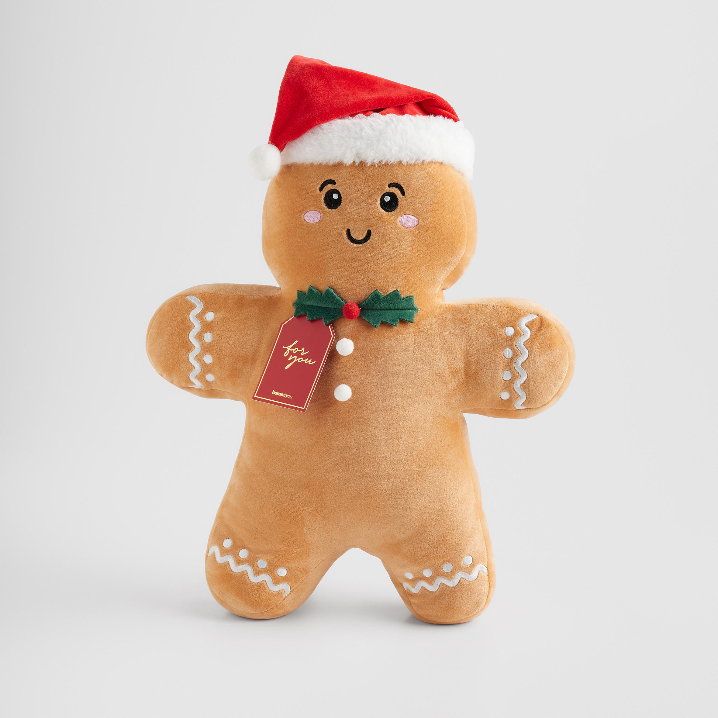 KUSCHELTIER Weihnachten Gingerson, 33x12x40cm - Beige, Textil (12/40/33cm) - home&you