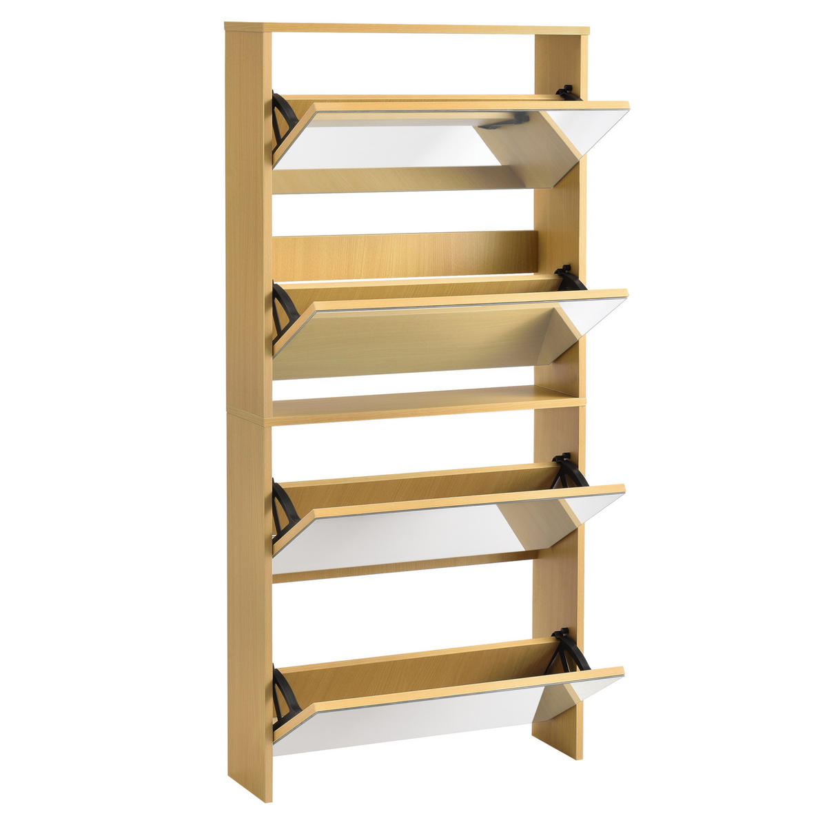 KOPÍROVACÍ STOLEK Vogar - barva dubu, kompozitní dřevo (63/134/17cm) - [en.casa]