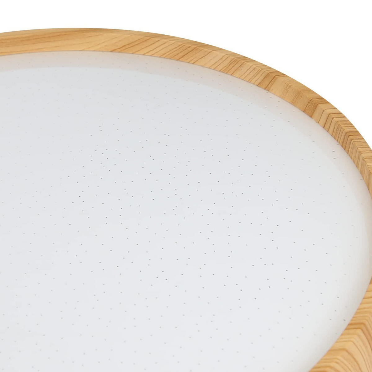 LED stropní svítidlo Lukas 40/40/6 cm - hnědá, kov (40/40/6cm) - Nettlife